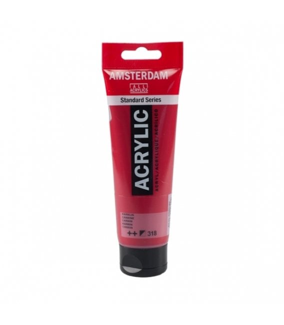 TALENS AMSTERDAM AKRİLİK BOYA 120 ML. 318 CARMİNE