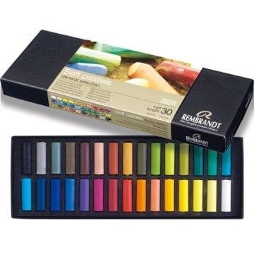 Talens Rembrandt Soft Pastel Boya Yarım Boy 30 Renk