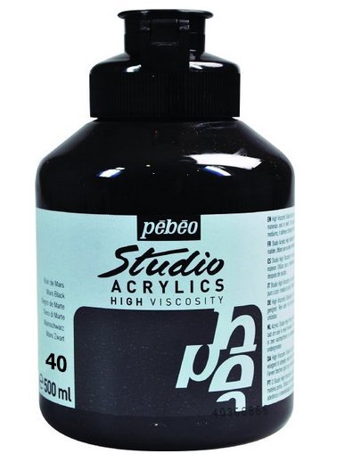 Pebeo Studio Akrilik Boya 500 ml 40 Payne's Grey