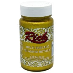 Rich Multi Surface (MultiSurface)  Titanium 2522-Som Altın Metalik 90 cc
