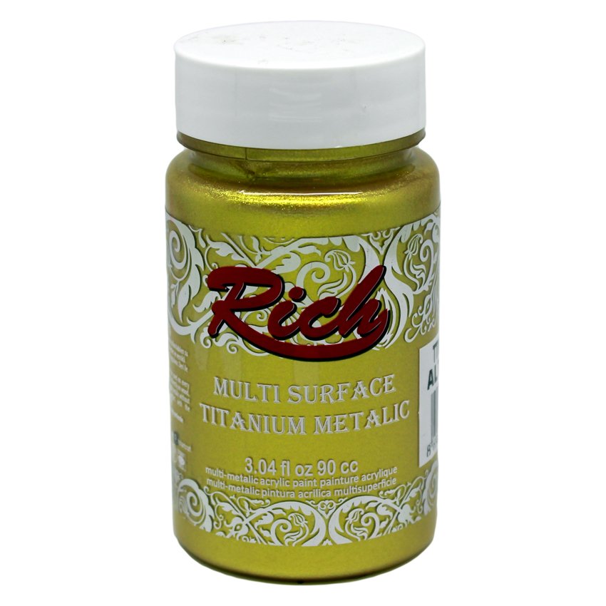 Rich Multi Surface (MultiSurface)  Titanium 2520-Rich Gold Metalik 90 cc