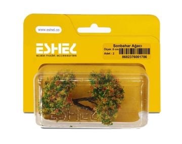 Eshel Maket Sonbahar Ağacı 2'li Set 5 cm