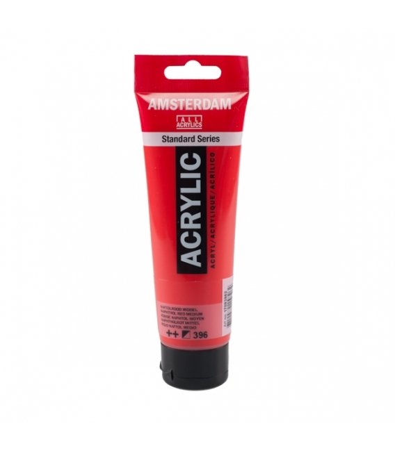 TALENS AMSTERDAM AKRİLİK BOYA 120 ML. 396 NAPHTHOL RED MEDİUM