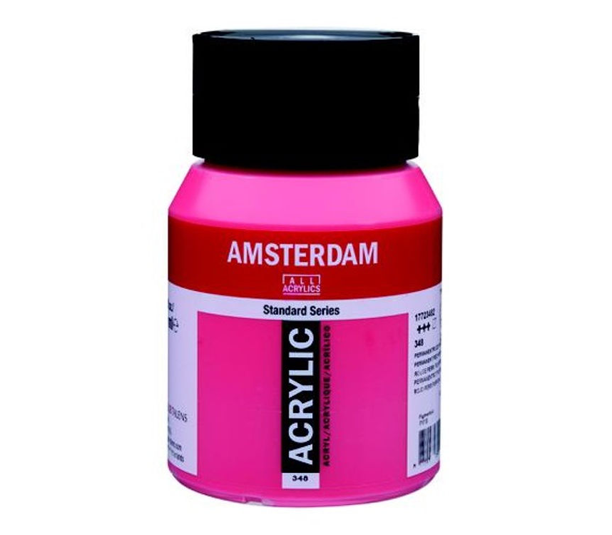 TALENS AMSTERDAM AKRİLİK BOYA 500 ML. 348 PERMANENT RED PURPLE