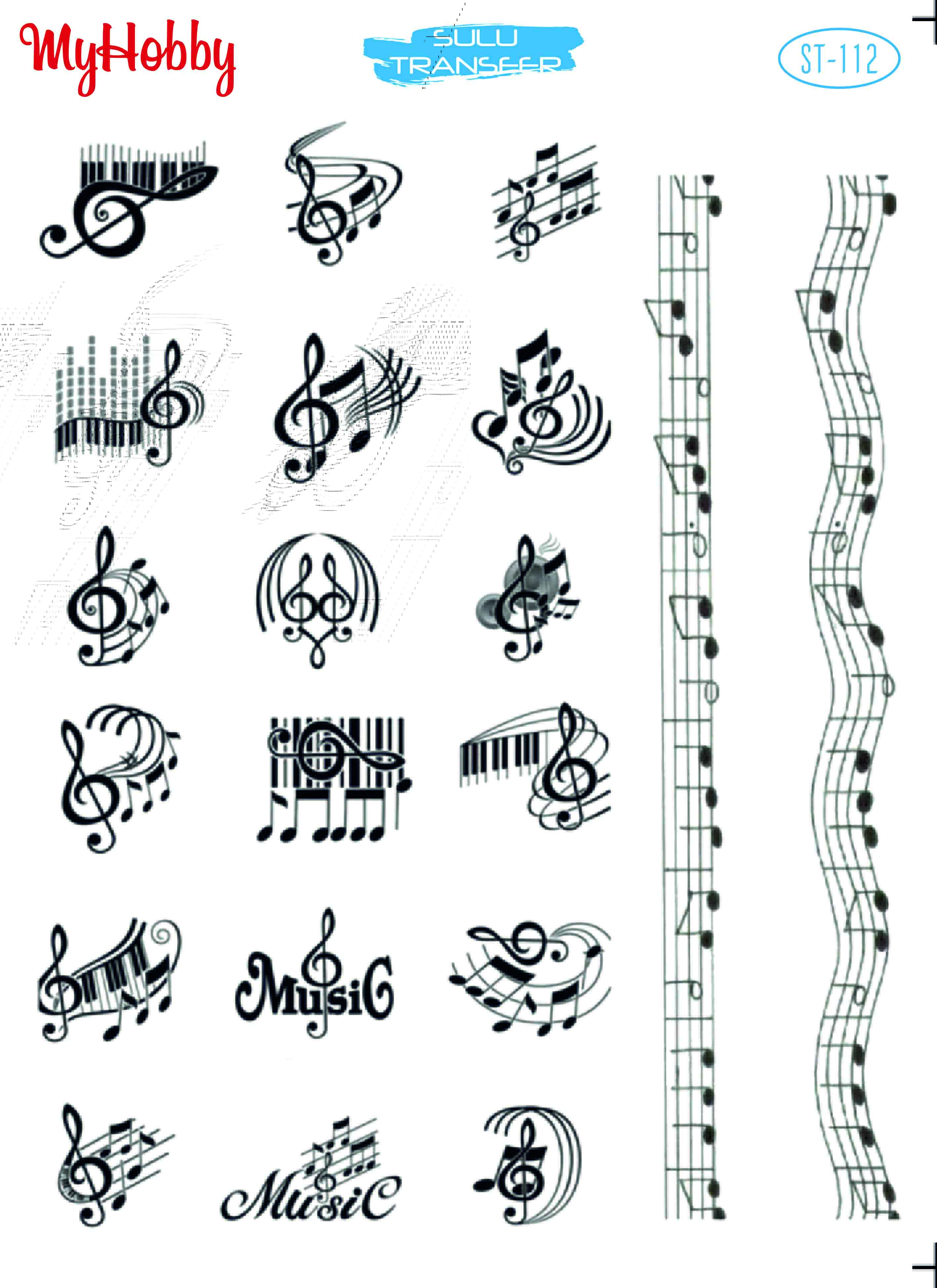My Hobby Sulu Transfer 25*35 cm STB-112