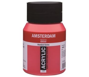 TALENS AMSTERDAM AKRİLİK BOYA 500 ML. 317 TRANSPARENT RED MEDİUM