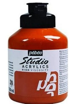 Pebeo Studio Akrilik Boya 500 ml 39 Venice Red