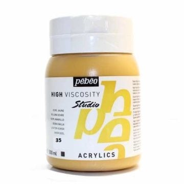 Pebeo Studio Akrilik Boya 500 ml 35 Venice Yellow