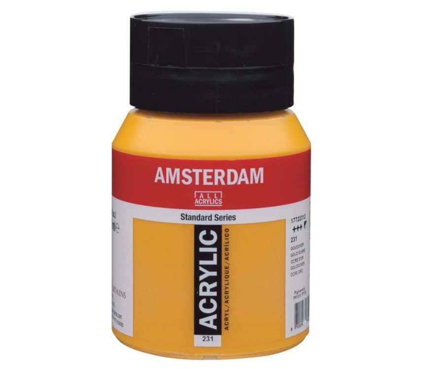 TALENS AMSTERDAM AKRİLİK BOYA 500 ML. 231 GOLD OCHRE