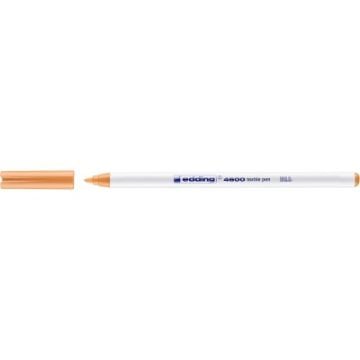 Edding 4600 Tekstil Kumaş Kalemi AÇIK TURUNCU