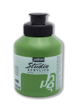 Pebeo Studio Akrilik Boya 500 ml 60 Chrome Green Hue