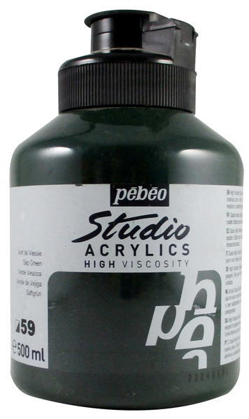 Pebeo Studio Akrilik Boya 500 ml 59 Sap Green