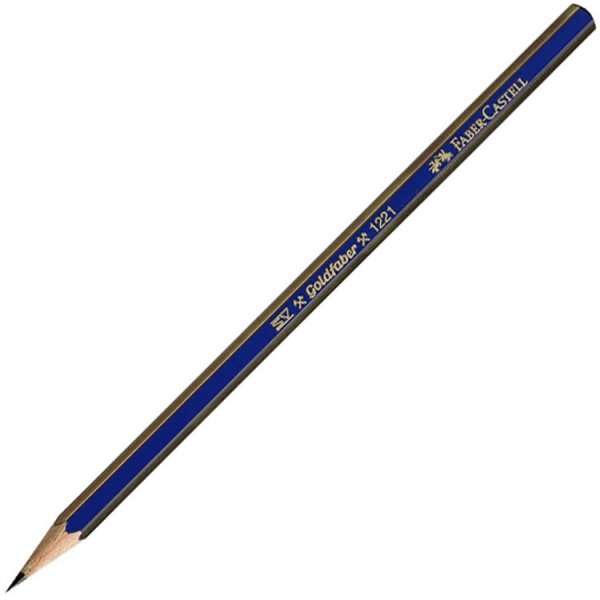 Faber Castell Goldfaber 1221 Dereceli Eskiz Cizim Kalemi 7H