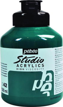 Pebeo Studio Akrilik Boya 500 ml 42 Phthalocyanine Emerald Green