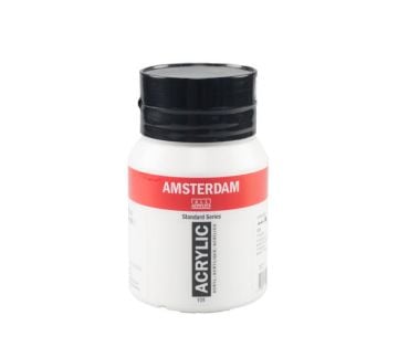 TALENS AMSTERDAM AKRİLİK BOYA 500 ML. 105 TİTANİUM WHİTE