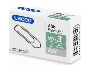 Lacco Ataş 28mm No:3 100 Adet