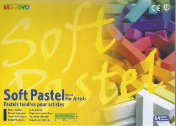 Mungyo Gallery Artists' Soft Pastel 64 Renk Yarım Boy