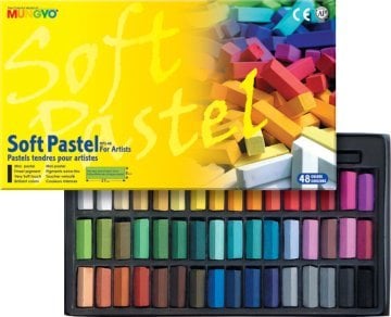 Mungyo Gallery Artists' Soft Pastel 48 Renk Yarım Boy