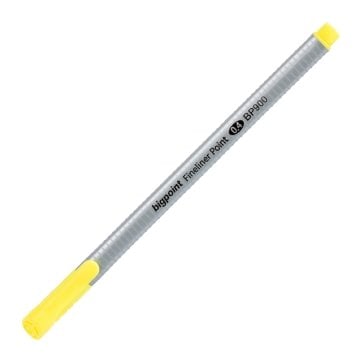 Bigpoint Fineliner Keçeli Kalem Sarı