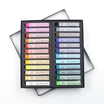 Mungyo Gallery Artists' Soft Pastel 24 Renk Tam Boy