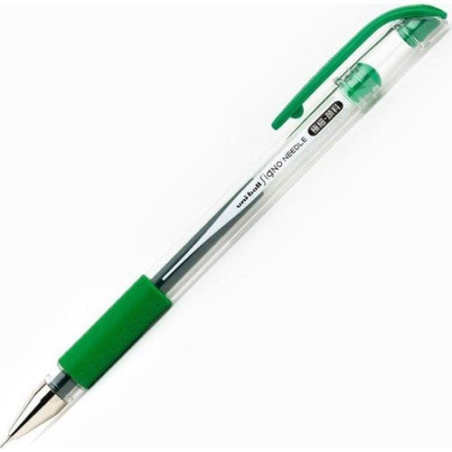 Uniball Signo Needle Jel İğne Uçlu Kalem 0.38 Yeşil