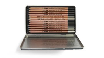 Lyra Rembrandt Polycolor Kuru Boya 12 Renk Gri Tonlar