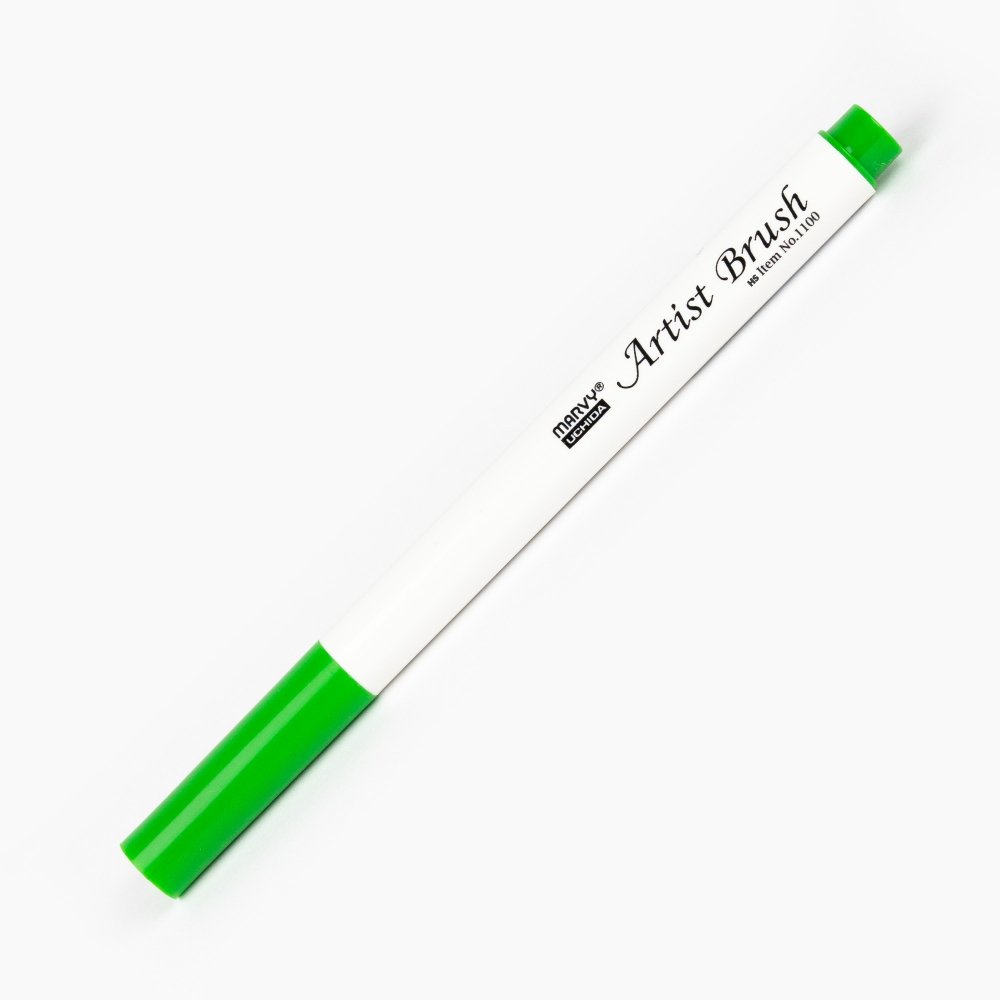 Marvy Uchida Artist Brush Fırça Uçlu Marker Kalem 48 LEAF GREEN