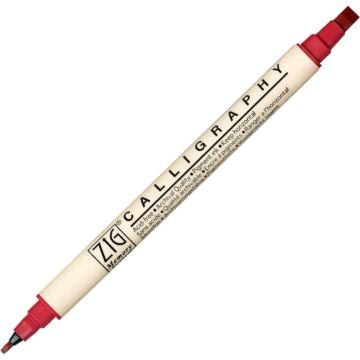Zig Calligraphy Çift Uçlu Kaligrafi Kalemi 2 mm + 5 mm 024-Rose
