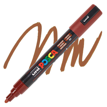 Uni Posca PC-5M Boyama Markörü 1.8-2.5 mm KAKAO KAHVE