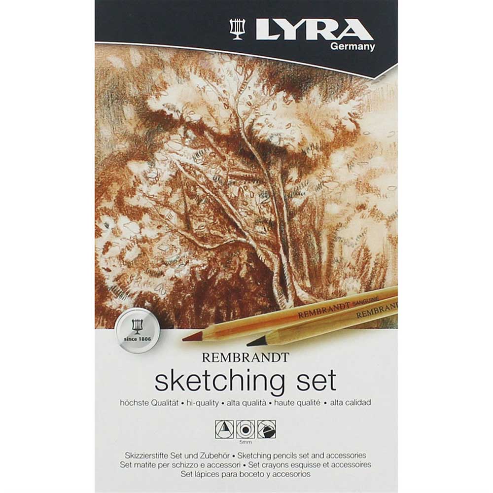 Lyra Rembrandt Skethcing Set 11'li Metal Kutu (Eskiz Seti)