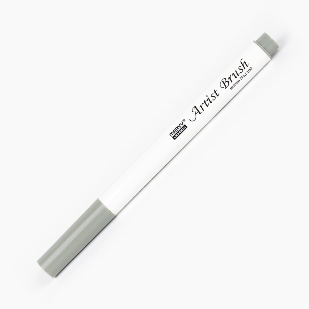 Marvy Uchida Artist Brush Fırça Uçlu Marker Kalem 39 ASH GREY