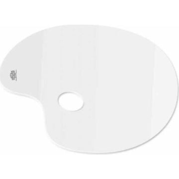 Hatas Godesiz Oval Akrilik Resim Paleti 20 x 30 cm