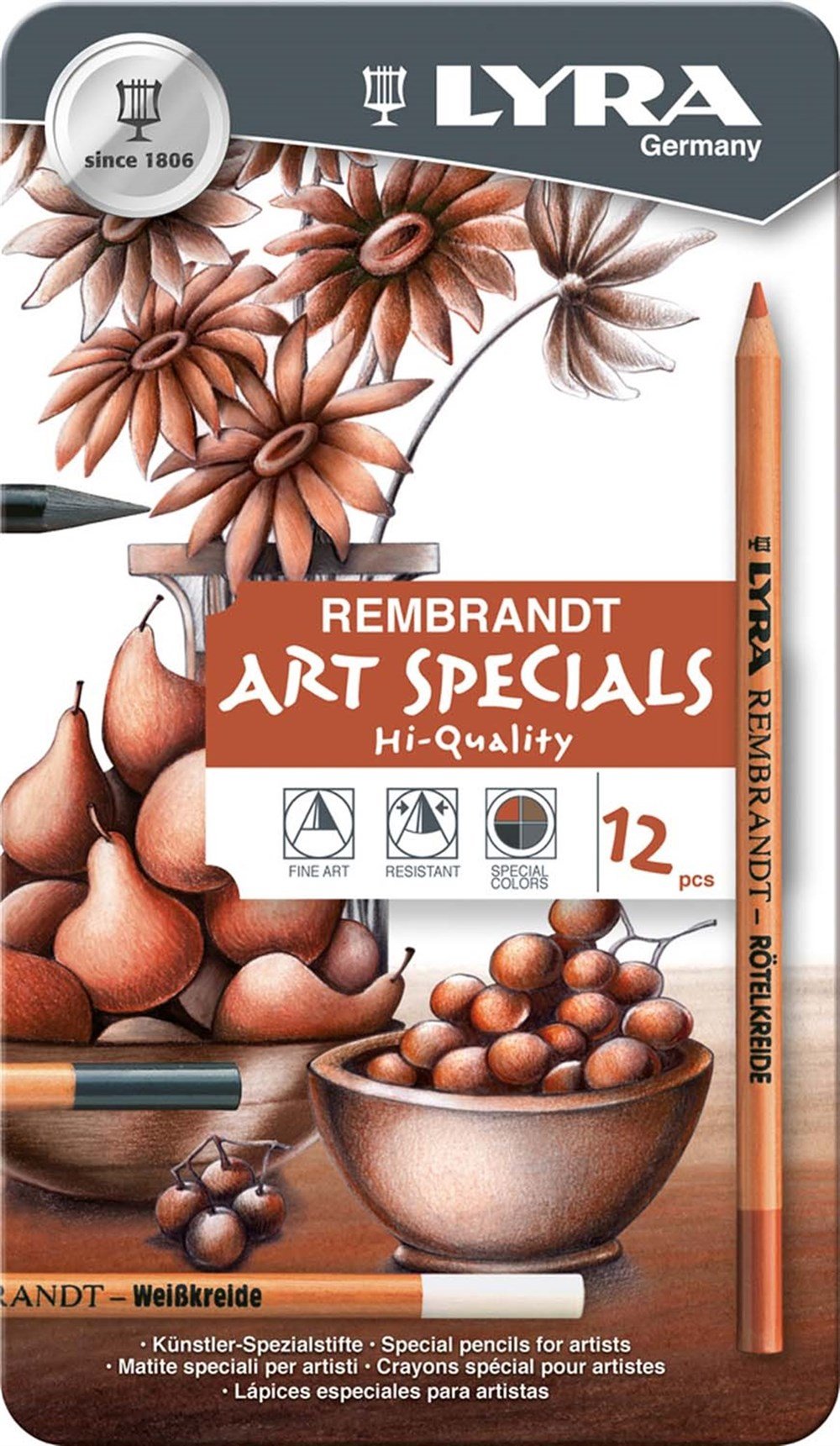 Lyra Rembrandt Art Specials 12'li Çizim Seti