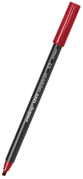 Edding 1255 Kaligrafi Kalemi 3.5 mm Bordo