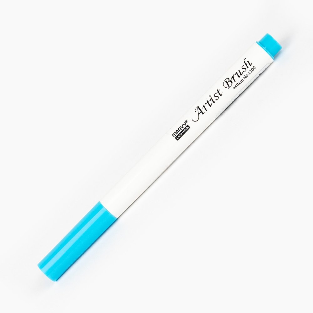Marvy Uchida Artist Brush Fırça Uçlu Marker Kalem 36 MANGANESE BLUE