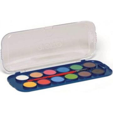 Giotto Sulu Boya Aquarelle 23 mm 12 Renk