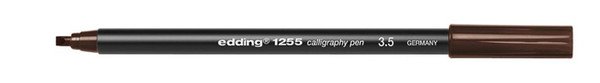 Edding 1255 Kaligrafi Kalemi 3.5 mm Koyu Kahve