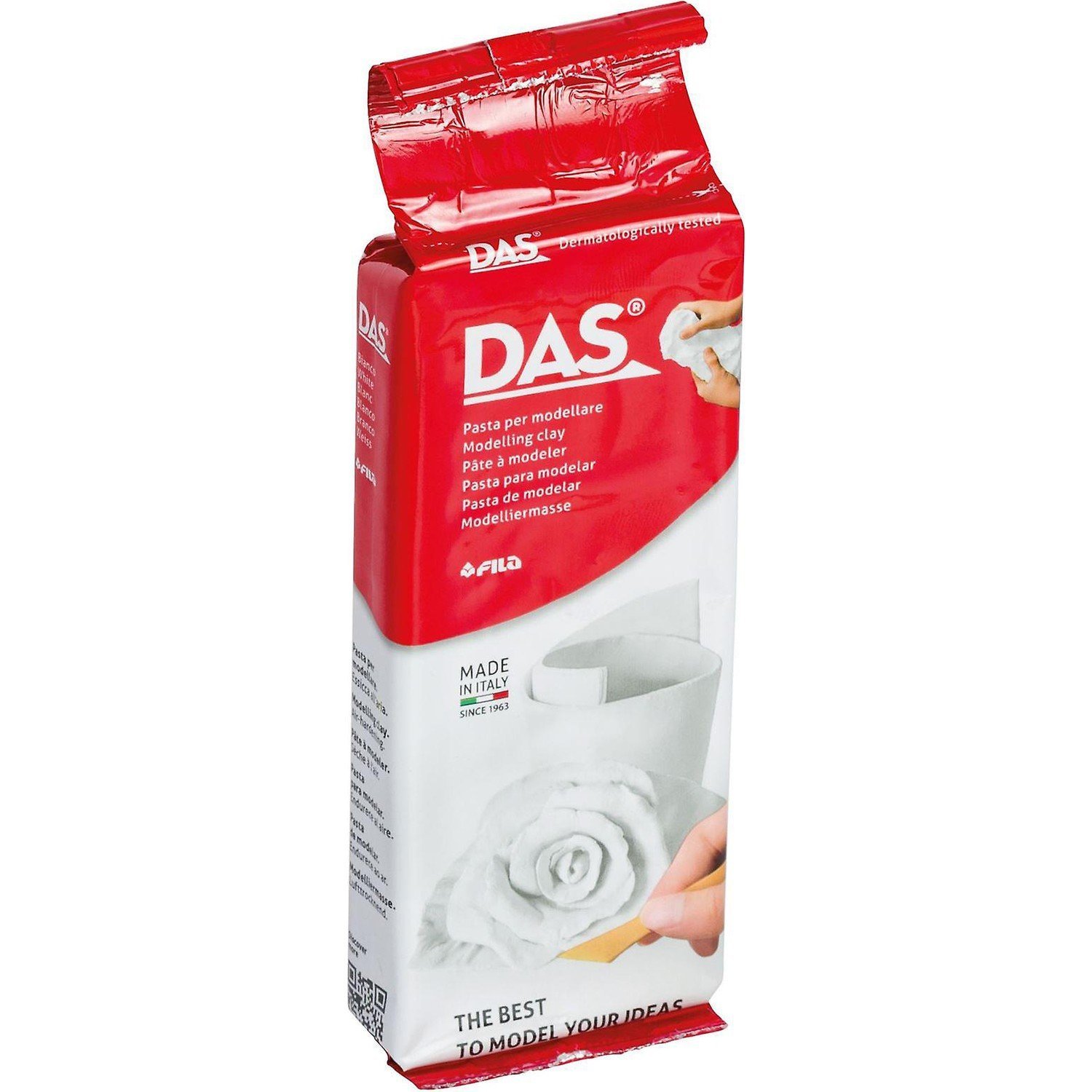 Das Seramik Hamuru Beyaz Renk 250 gr.