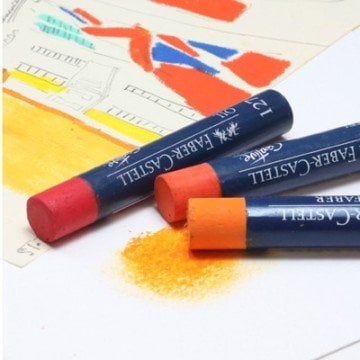 Faber Castell Creative Studio Yağlı Pastel Boya 12 Renk