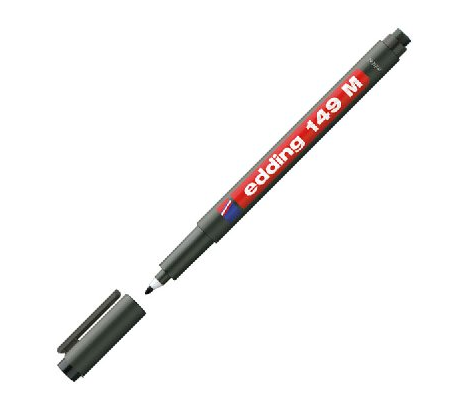 Edding Çok Amaçlı Permanent Asetat Kalem 149 M Siyah
