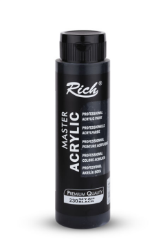 Rich Master Akrilik Boya 230-Siyah 500 ml