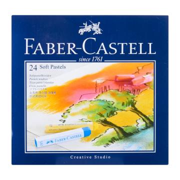 Faber Castell Creative Studio Toz (Soft) Pastel Boya 24 Renk Tam Boy