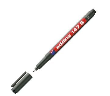 Edding Çok Amaçlı Permanent Asetat Kalem 147 S Siyah