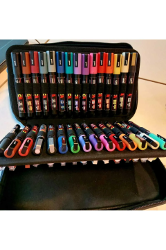 Uni Posca 60’lı Çantalı Set PC-1M 20 Adet – PC-3M 20 Adet – PC-5M 20 Adet