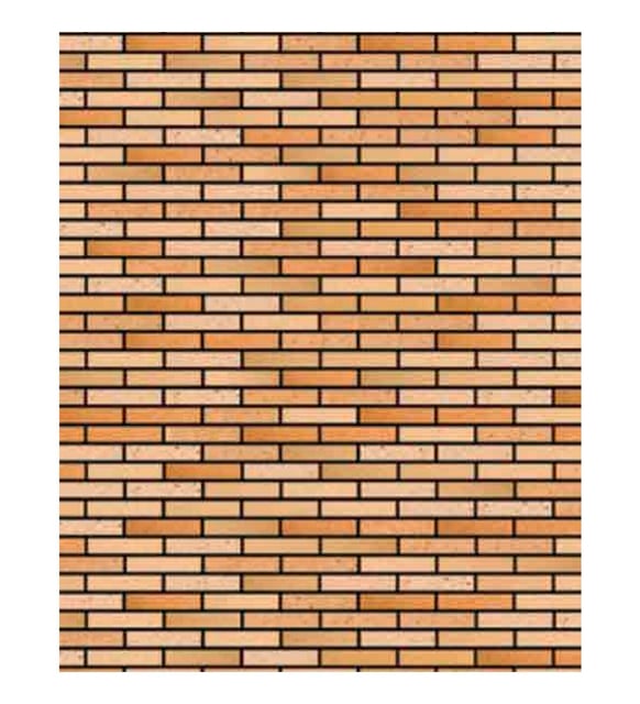 Eshel Maket Tuğla Desenli Karton Duvar 1/50 3lü
