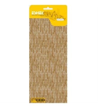 Eshel Maket Tuğla Desenli Karton Duvar 1/50 3lü