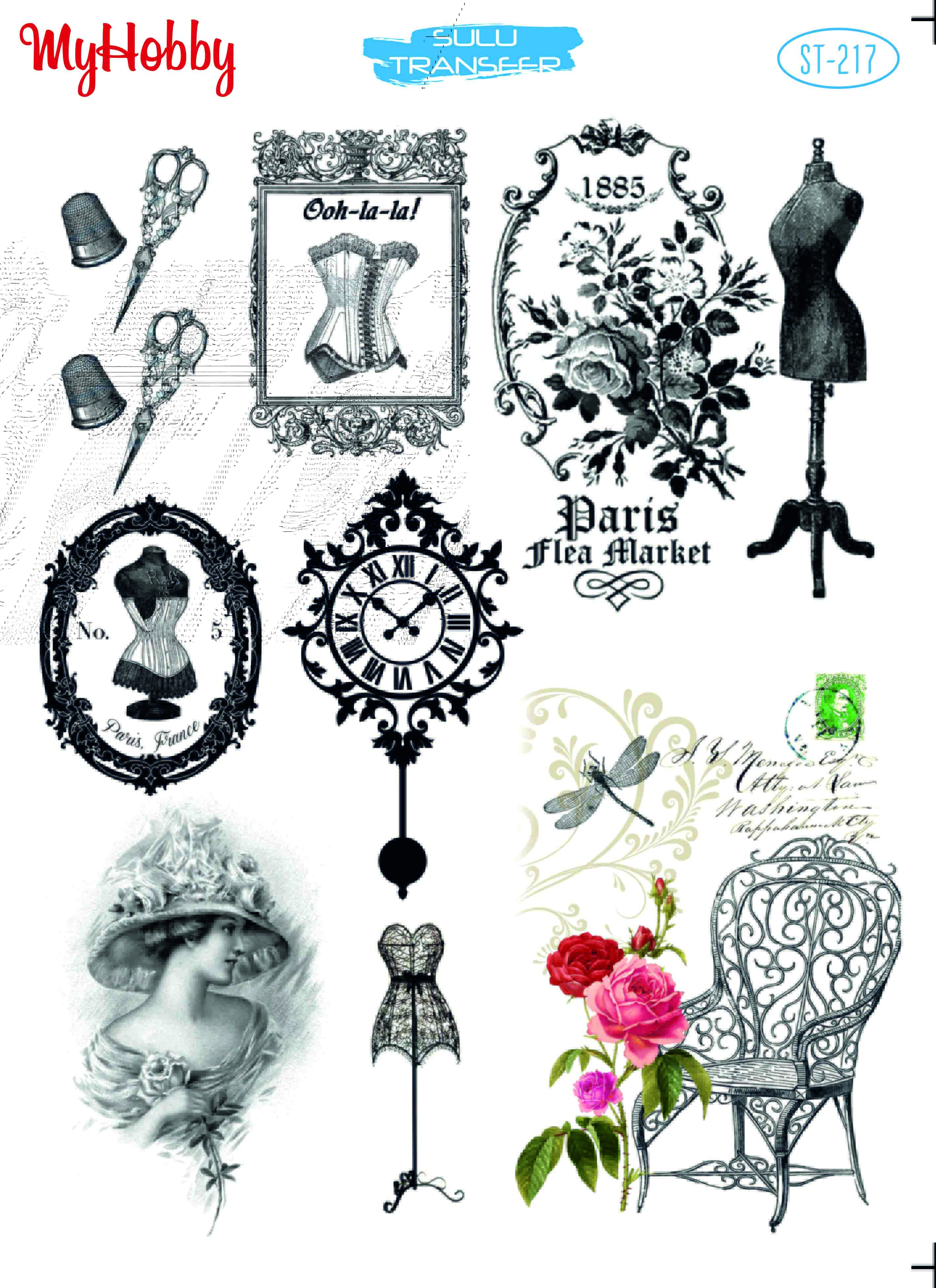 My Hobby Sulu Transfer 25*35 cm STB-217