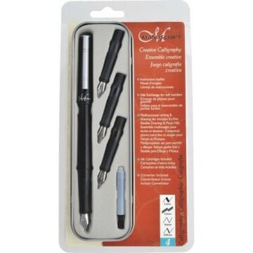 Manuscript Creative Kaligrafi Set + 3 Yedek Uç + Pompa