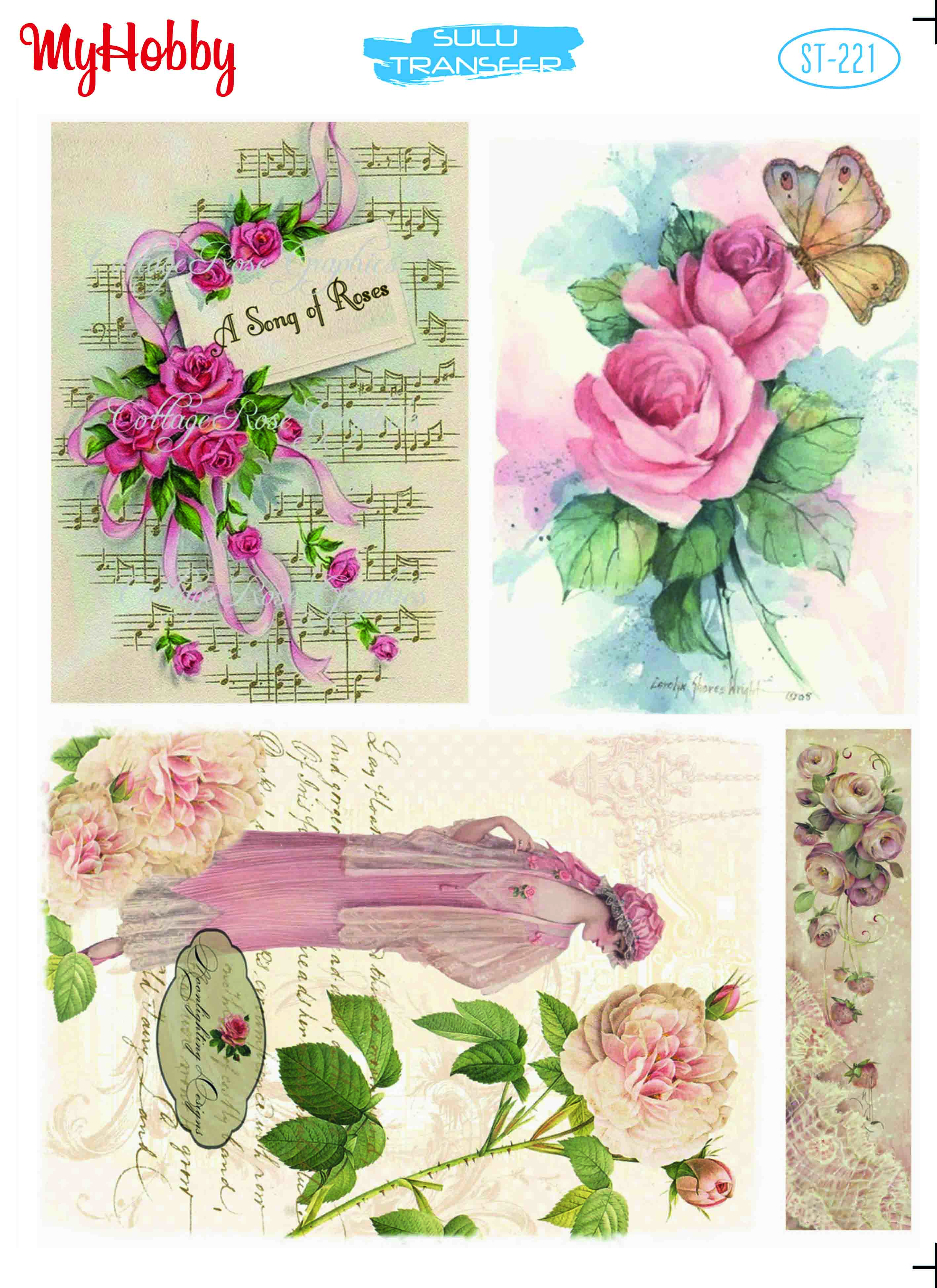 My Hobby Sulu Transfer 25*35 cm STB-221
