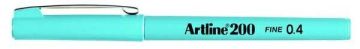 Artline 200 Fineliner 0.4mm İnce Uçlu Yazı ve Çizim Kalemi AÇIK MAVİ